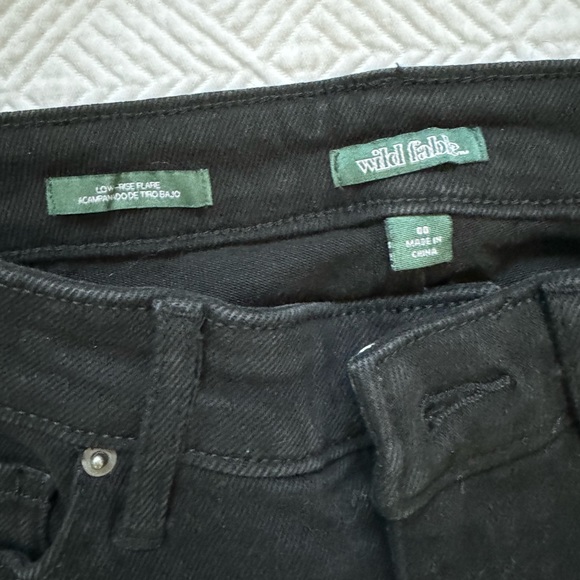 Wild fable target low rise flare y2k jeans 00 - Picture 2 of 4